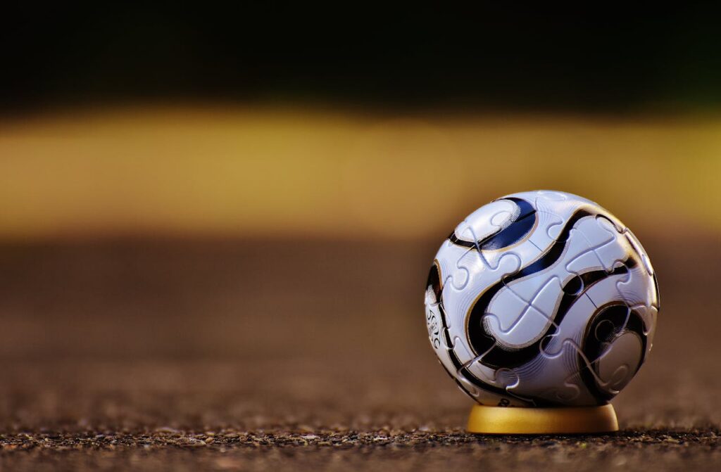 White and Black Soccer Ball Selective-focus Photography